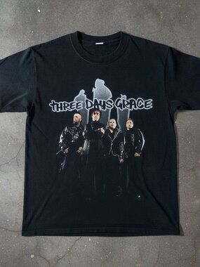 Three Days Grace Vintage Band T-Shirt, Rock Band Graphic Tee, Alternative Metal